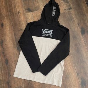 Vans hooded shirt